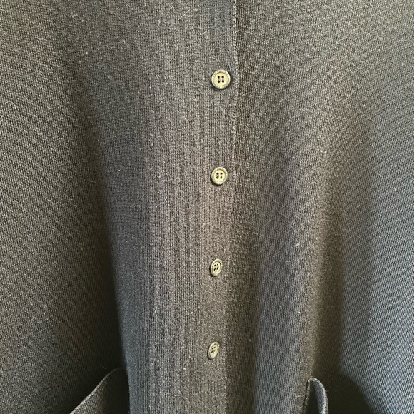 St James dark navy cardigan. - Picture 7 of 7